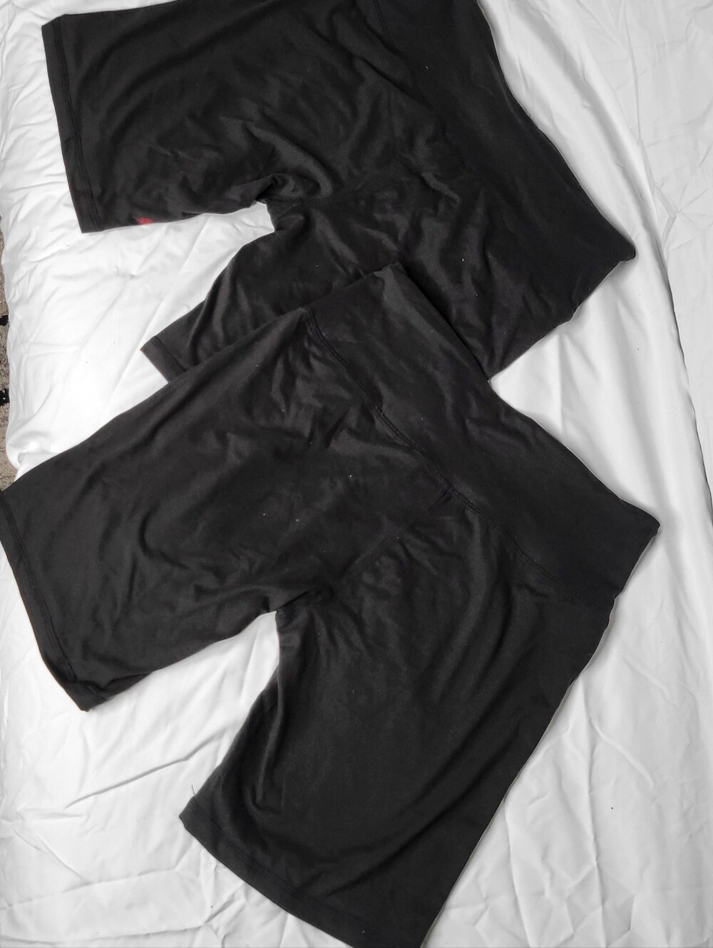 Black High-Waist Buttery Soft Biker Shorts - 2 Pack